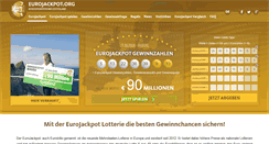 Desktop Screenshot of eurojackpot.org