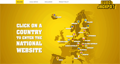 Desktop Screenshot of eurojackpot.com