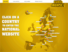 Tablet Screenshot of eurojackpot.com